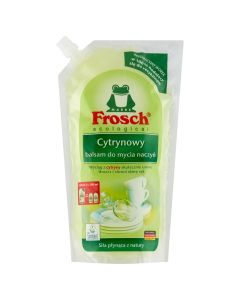 FROSCH 1000ML CYTRYNOWY PŁYN DO MYCIA NACZYŃ W WORKU