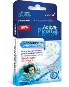 Active Plast First Aid plastry wodoodporne 16 szt.