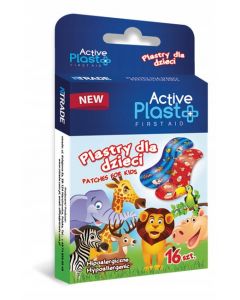 ActivePlast Plastry Opatrunkowe Dla Dzieci 16szt