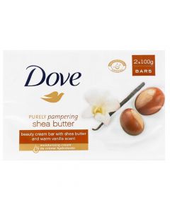 DOVE MYDŁO  100G SHEA  BUTTER  PURELY PAMPERING  KASZTAN