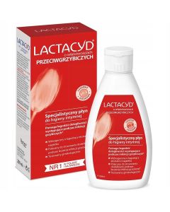 LACTACYD Płyn do higieny intymnej PRZECIWGRZYBICZNY, 200 ml