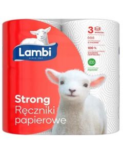 Ręcznik papierowy papier Lambi biały