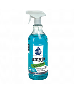 MILL clean UMYJE NANOTECHNOLOGIA  płyn do mycia szyb, luster, glazury 1,220L