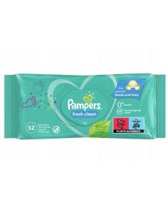 PAMPERS FRESH CLEAN 1 OPAKOWANIE 52SZT