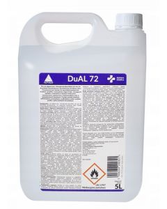 DUAL 72 NEUTRAL 5L Preparat do higienicznej i chirurgicznej dezynfekcji rąk,do dezynfekcji powierzchni, urządzeń, sprzętów i wyposażenia