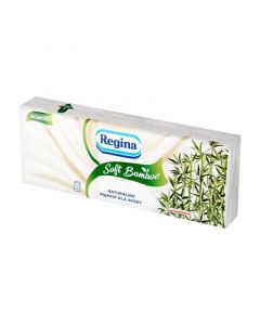 Regina Soft Bamboo (10x9 sztuk) Chusteczki higieniczne czterowarstwowe