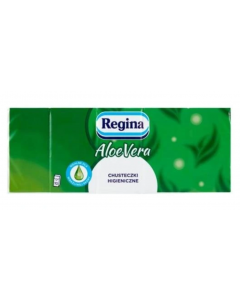 REGINA DELICATIS CHUSTECZKI HIGIENICZNE 9x10 SZTUK ALOE VERA