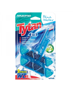 TYTAN Czterofunkcyjna zawieszka barwiąca wodę Tytan Blue Water Eukaliptus 2 x 40 g