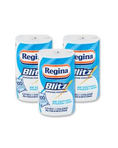 Zestaw 3x Regina Blitz Ręcznik papierowy 3 warstwy
