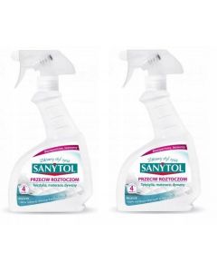 ZESTAW Sanytol Spray Produkt przeciw roztoczom 300 ml 2 SZTUKI W ZESTAWIE