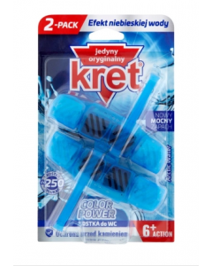 Kret Color Power ARCTIC Water Kostka do WC 2 x 40 g