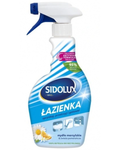 SIDOLUX  SPRAY DO CZYSZCZENIA 500ML ŁAZIENKA MARSYLSKIE MYDŁO&SWIEŻA POMARAŃCZA