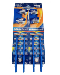 GILLETTE PLANSZA MIX BLUE II PLUS 80PCS +BLUE 3 COMFORT 16PCS