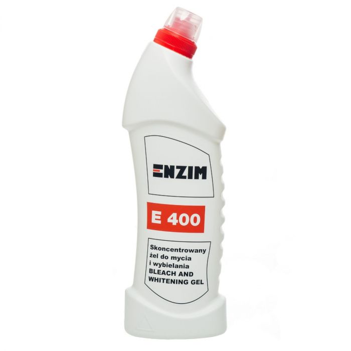 ENZIM 750ML BLEACH AND WHITENING GEL  SKONCENTROWANY ŻEL DO MYCIA I WYBIELANIA SANITARIATÓW  E400