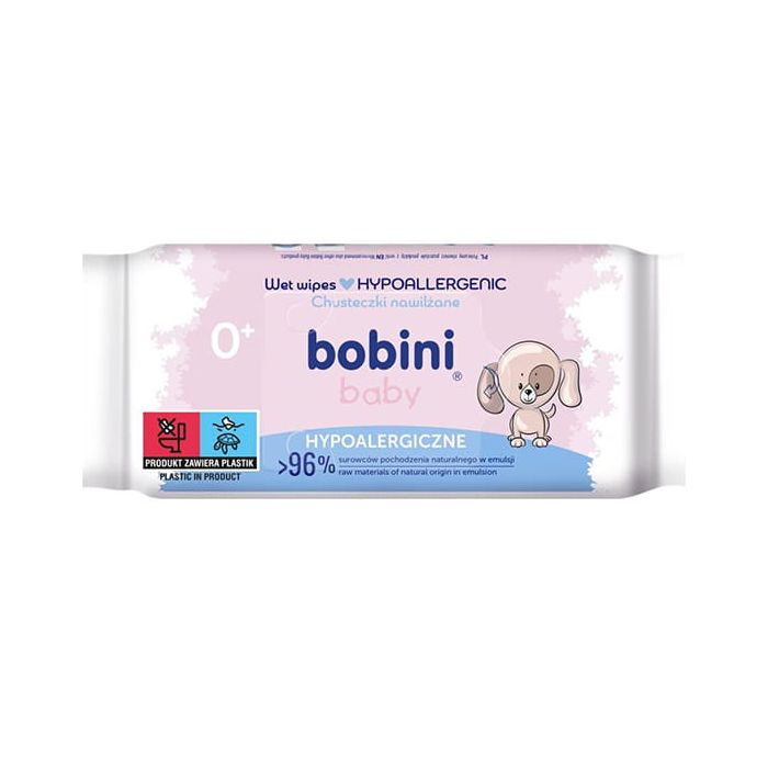 BOBINI BABY CHUSTECZKI 60 SZT HYPOALERGICZNE