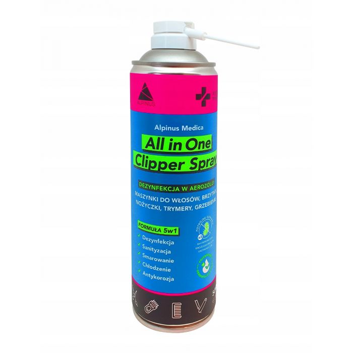 ALPINUS MEDICA ALL IN ONE CLIPPER SPRAY 0,5L