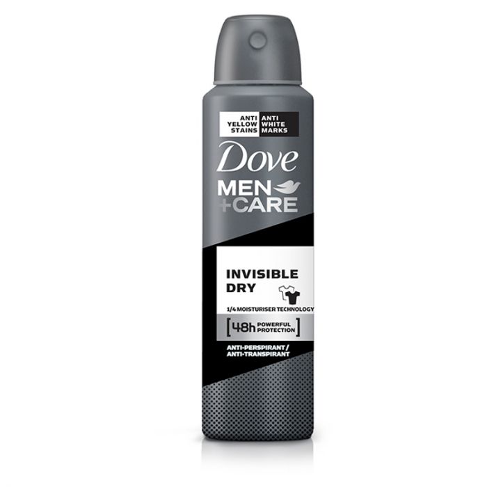 Dove Deo Spray 150ml for men INVISIBLE DRY