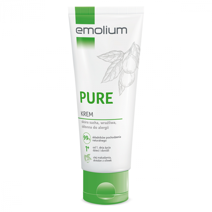 EMOLIUM PURE Krem skóra sucha, wrażliwa, skłonna do alergii 75ml