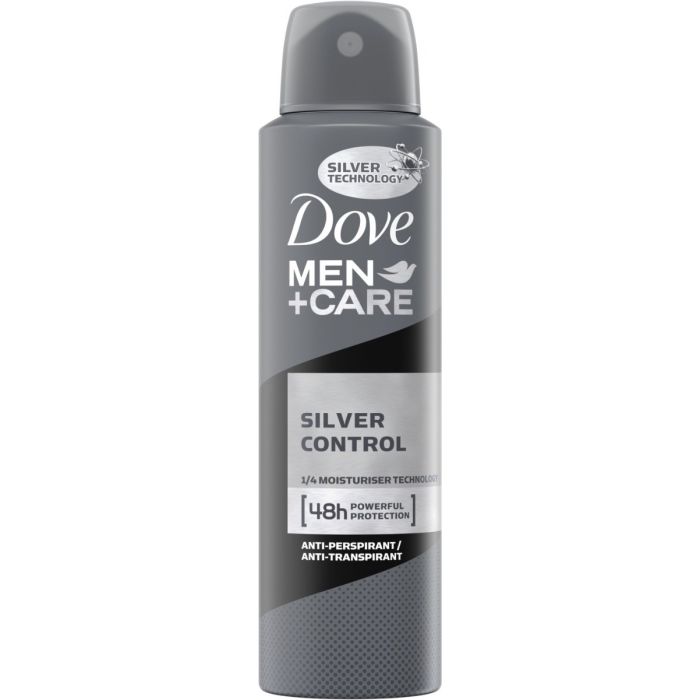 DOVE DEO SPRAY FOR MEN SILVER CONTROL 150ML