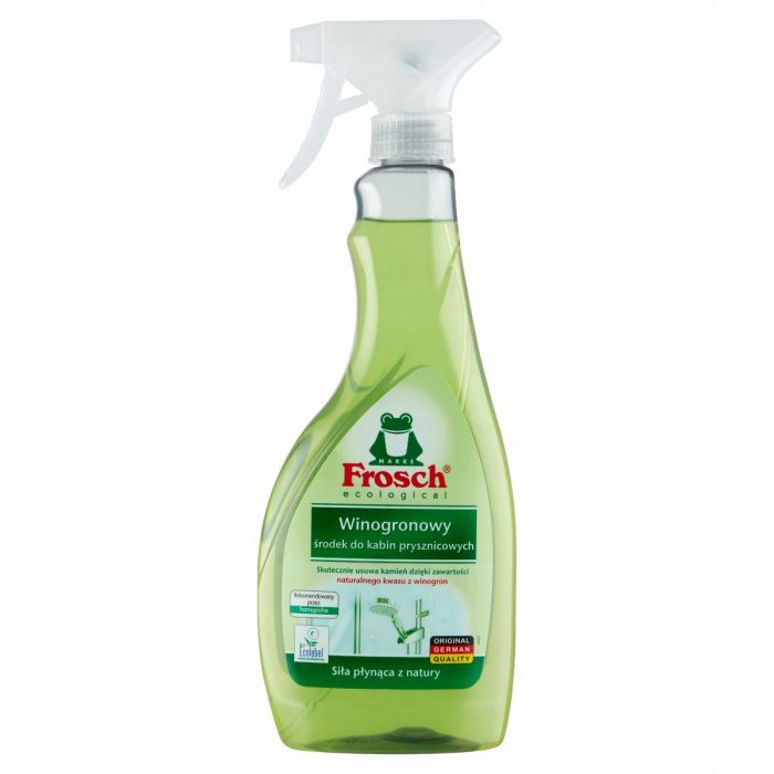 FROSCH SPRAY  DO KABIN PRYSZNIC. 500  ML  WINOGRON