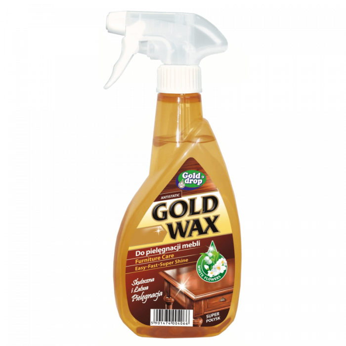 GOLD WAX SPRAY DO MEBLI  400 ML BRĄZOWY