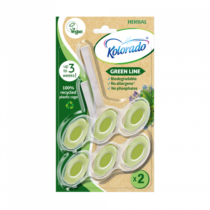 KOLORADO KOSTKA ROLL AROMA GREEN LINE HERBAL 2x51G