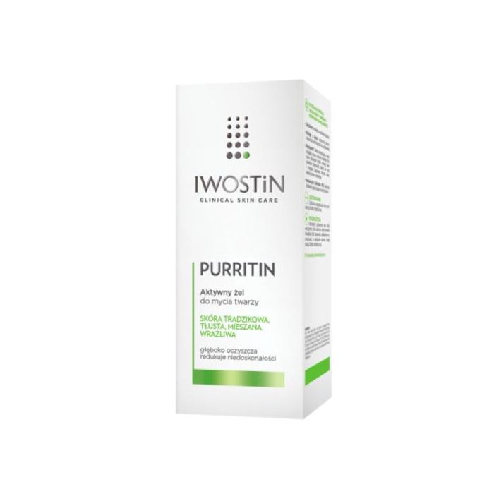 IWOSTIN Purritin Aktywny żel do mycia twarzy 150ml