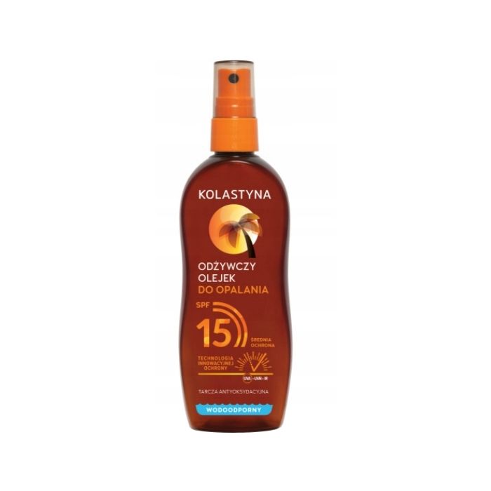 Kolastyna Odżywczy olejek do opalania SPF 15 150 ml