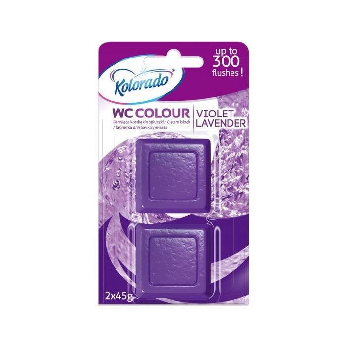 KOLORADO WC COLOUR  VIOLET LAVENDER  KOSTKA BARWIĄCA A2