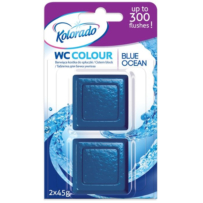 KOLORADO WC COLOUR  BLUE OCEAN KOSTKA BARWIĄCA A2