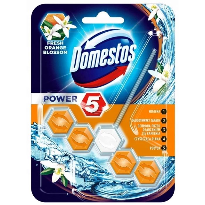 DOMESTOS  55G  POWER  5P FRESH ORANGE  BLOSSOM   KULKI