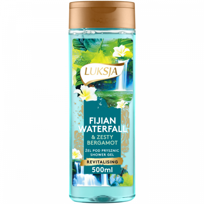 Luksja żel pod prysznic 500 ml Fijian Waterfall & Zesty Bergamot