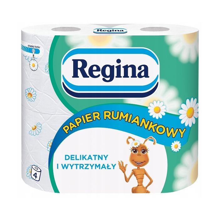 Regina Papier toaletowy rumiankowy 4 rolki