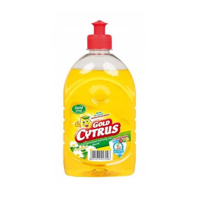 GOLD CYTRUS  500 ML  RUMIANEK  PŁYN DO MYCIA NACZYŃ