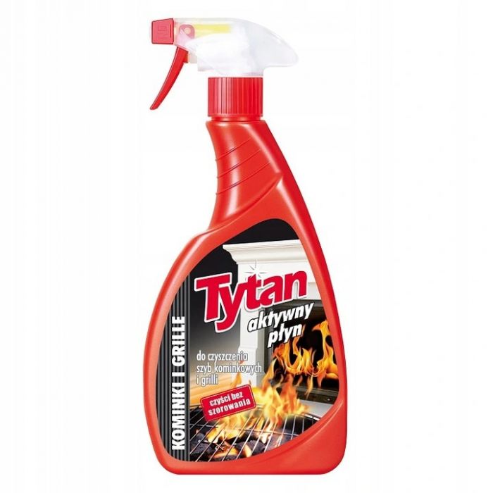 TYTAN PŁYN DO SZYB KOMINKOWYCH I GRILLI 500 ML SPRAY