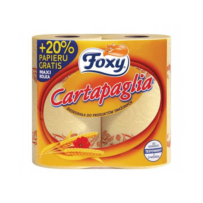 Foxy Cartapaglia Ręcznik kuchenny żółty 2 szt.