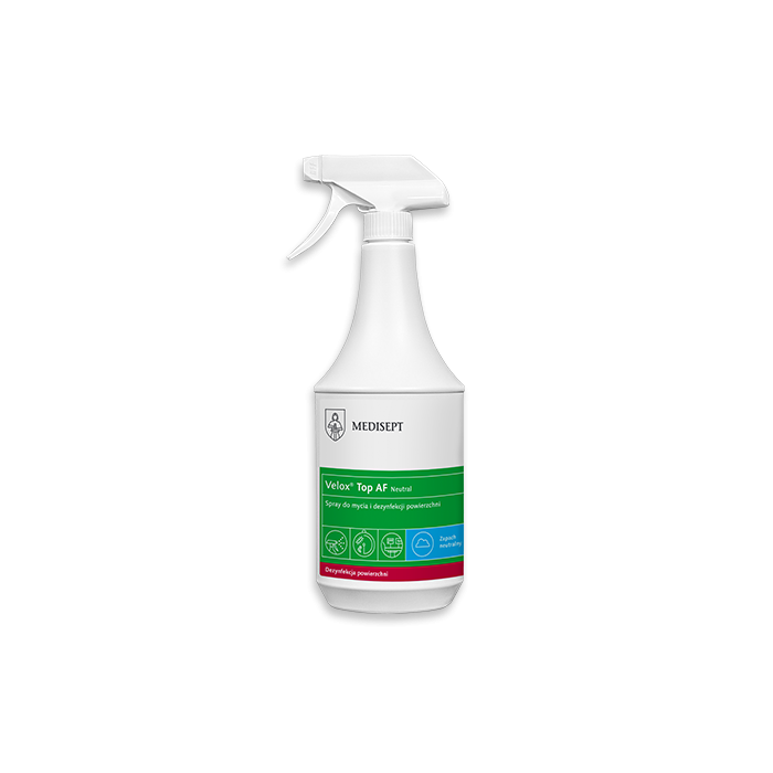 VELOX TOP AF 1L  NEUTRAL spray do mycia i dezynfekcji powierzchni